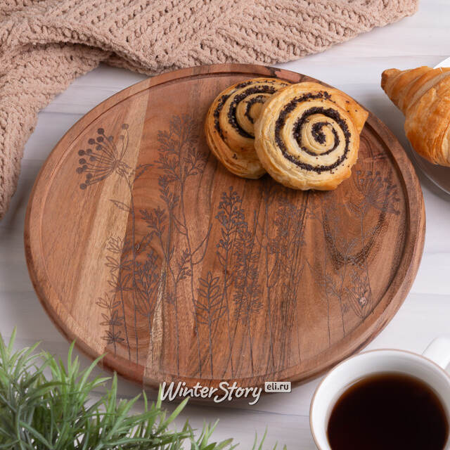 Деревянный поднос Jamie 27 см Koopman