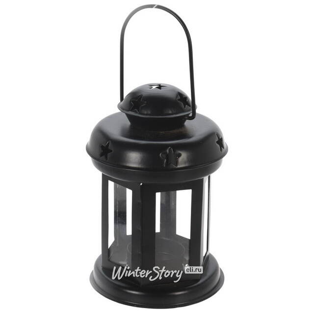 Подсвечник фонарь Severo 15 см черный Koopman