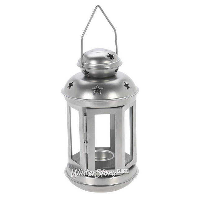 Подсвечник фонарь Киллирн 20 см серебряный Koopman (Купман)