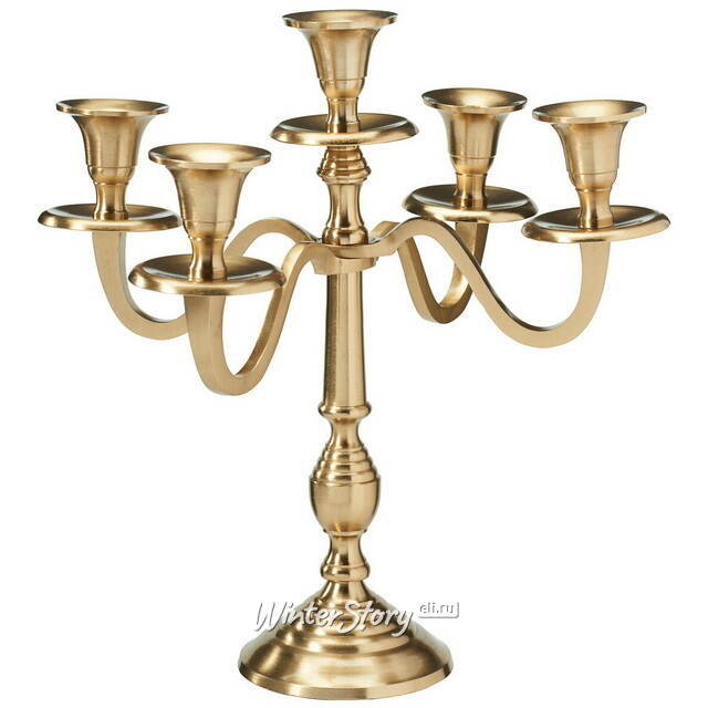 Подсвечник канделябр на 5 свечей Lingold 30 см Koopman