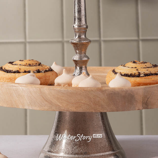 Двухъярусная этажерка для фруктов Lori 36*25, дерево Koopman