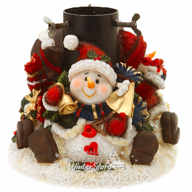 Подставка для елки Озорные Снеговички, диаметр ствола 7 см, 20*25 см Koopman