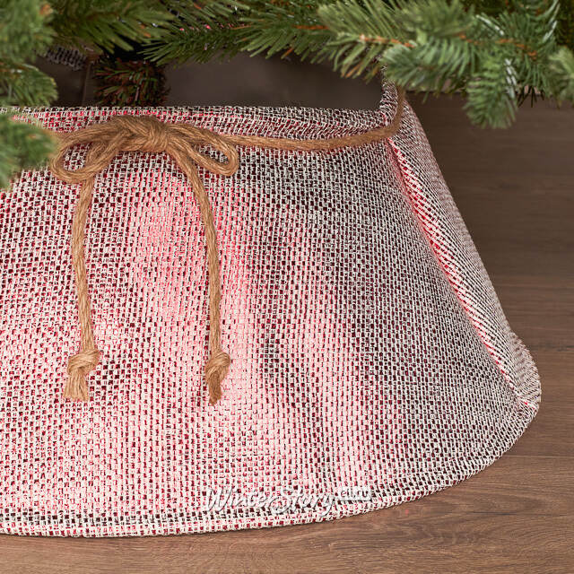 Юбка для елки Volla 60*25 см красная Koopman