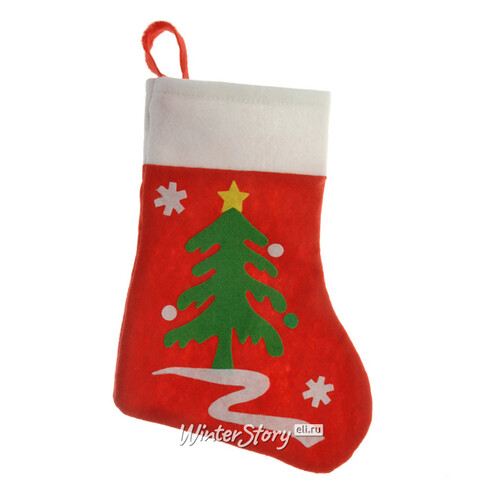 Носок для подарков Рождественская Елочка 30*23 см Koopman