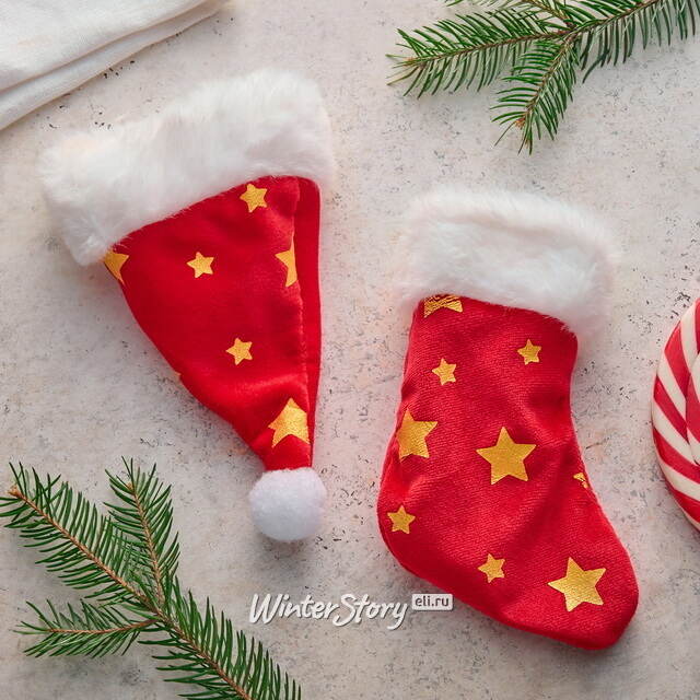 Набор чехлов для столовых приборов Christmas Party 14 см, 2 шт Koopman (Купман)