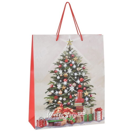 Подарочный пакет Noel de Luxe - Рождественская елка 24*18 см Koopman