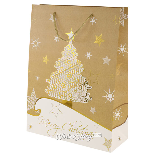 Подарочный пакет Craft Christmas - Рождественская открытка 40*30 см Koopman (Купман)