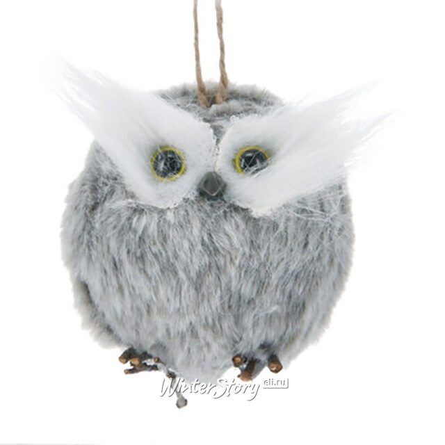 Елочная игрушка Филин Кристиан 7 см, подвеска Koopman