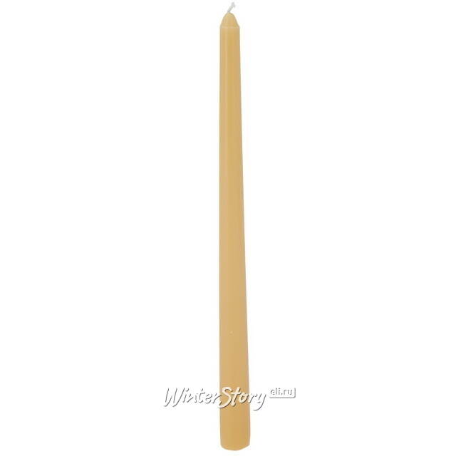 Высокие свечи Лингфилд 30 см, 6 шт, янтарные Koopman