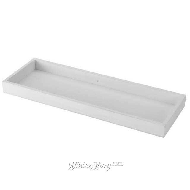 Деревянный поднос Берн 40*14 см белый Koopman (Купман)
