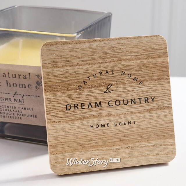 Ароматическая свеча Pfeffer Minze 10 см, в стеклянном стакане Koopman