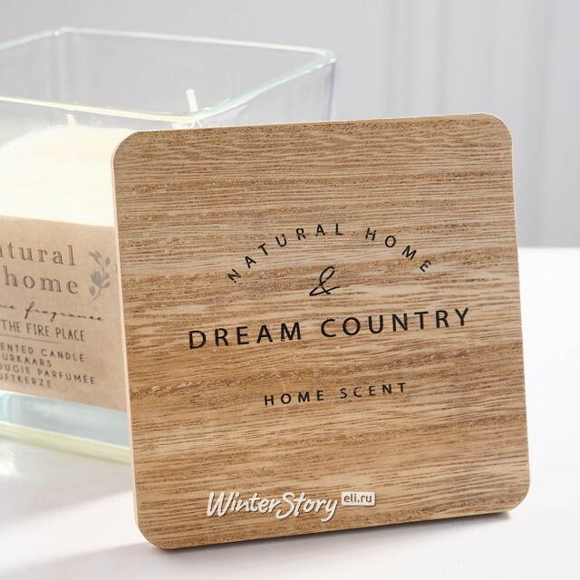 Ароматическая свеча By the Fire Place 10 см, в стеклянном стакане Koopman