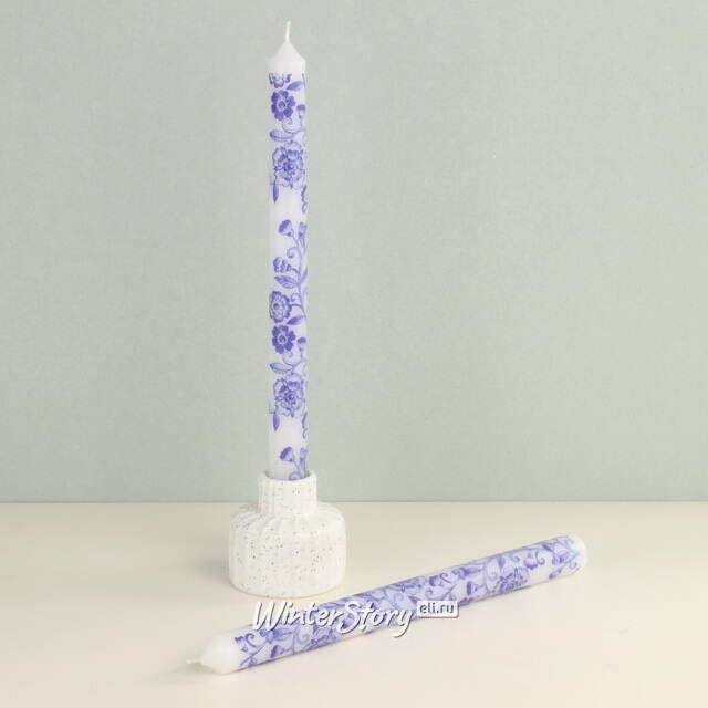 Высокие свечи Romantic Florete 25 см, 2 шт Koopman