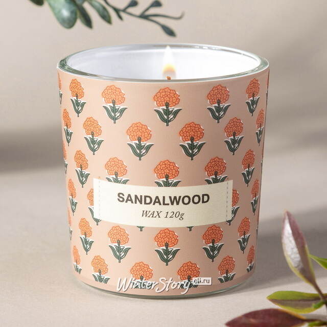 Ароматическая свеча Прованс - Sandalwood 8 см Koopman (Купман)
