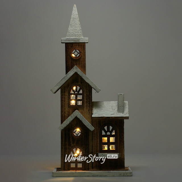 Домик с подсветкой Doppelhaus - Торнтон 41 см, на батарейках Koopman