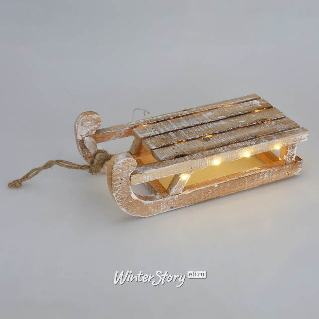 Светящаяся фигура Сани Balmakha 30 см, таймер, на батарейках Koopman