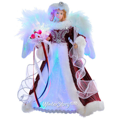 Светящаяся фигура Ангел Изабелла 30 см, 7 RGB LED ламп Kurts Adler