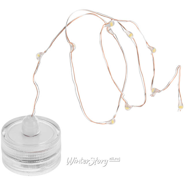 Подводный светильник-гирлянда Роса Оазис, 2 шт, 10 теплых белых LED Koopman