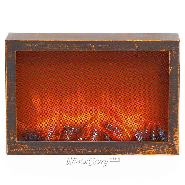 Светодиодный камин Bradburg 30*21 см, на батарейках Koopman