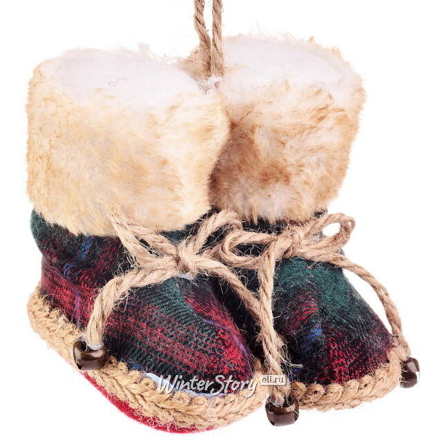 Елочная игрушка Сапожки - Winter Boot 9 см Koopman