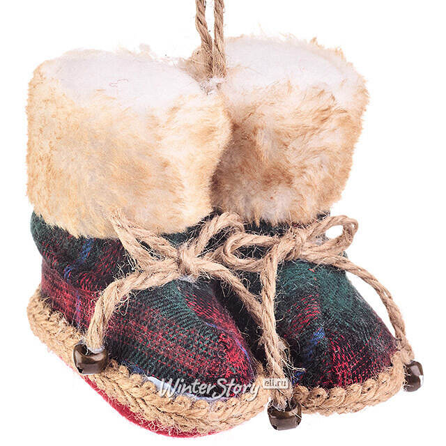 Елочная игрушка Сапожки - Winter Boot 9 см Koopman