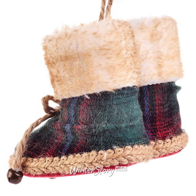 Елочная игрушка Сапожки - Winter Boot 9 см Koopman