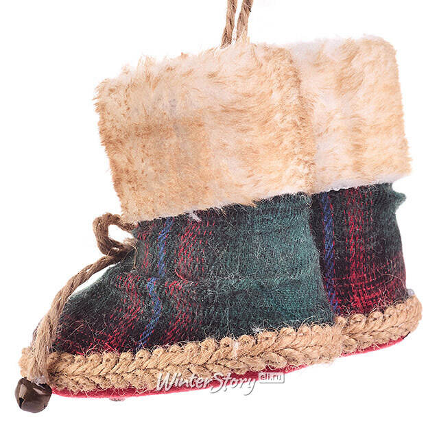 Елочная игрушка Сапожки - Winter Boot 9 см Koopman