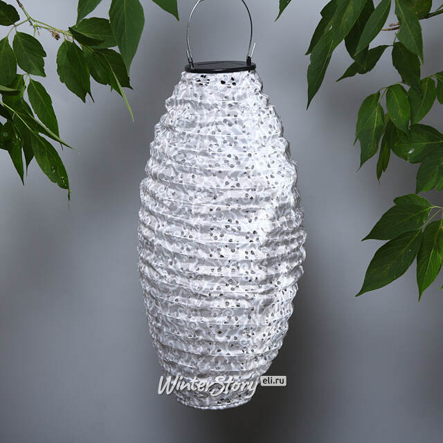 Подвесной светильник на солнечной батарее Solar Vittore 45*20 см белый, IP44 Koopman