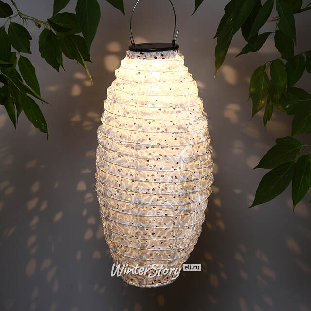 Подвесной светильник на солнечной батарее Solar Vittore 45*20 см белый, IP44 Koopman