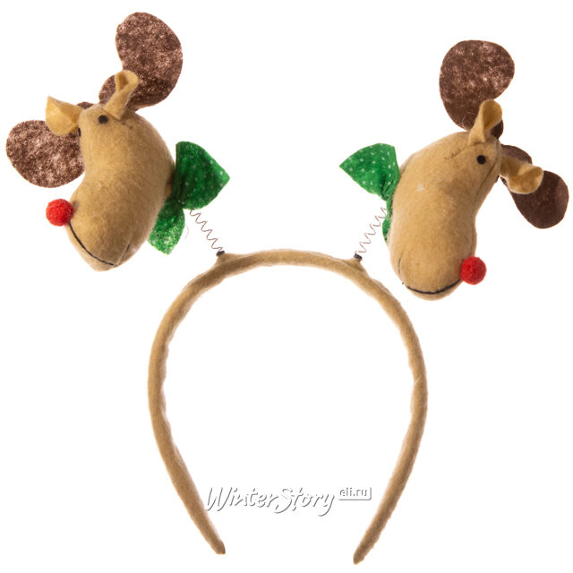 Новогодний ободок Олень 25 см Koopman (Купман)