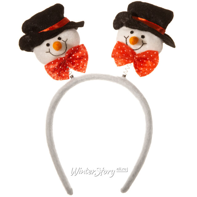 Новогодний ободок Снеговик 25 см Koopman (Купман)