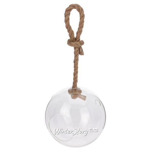 Стеклянный шар для декора Кантри 20*18 см Koopman