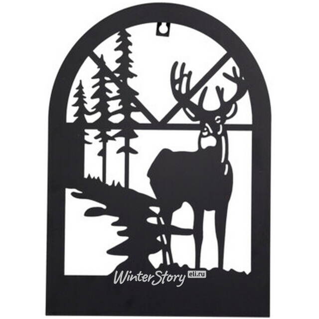 Настенное украшение Светильник Bellick 35*25 см, 15 теплых белых LED ламп, на батарейках, таймер Koopman