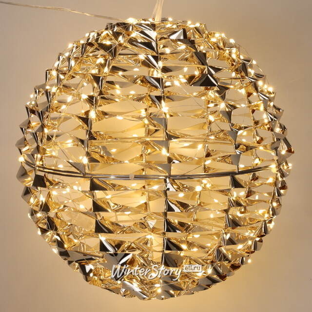 Светодиодный Шар Royston 30 см, 300 теплых белых микро LED ламп, таймер, IP44 Koopman