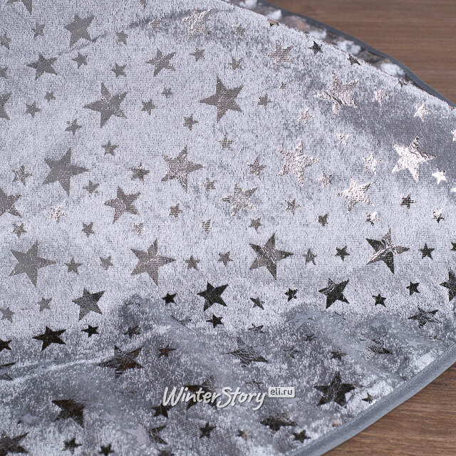 Юбка для елки Viola 90 см серебряная Koopman