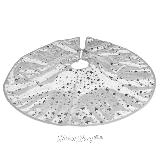 Юбка для елки Viola 90 см серебряная Koopman