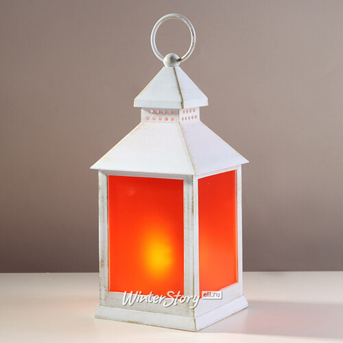 Декоративный фонарь с имитацией пламени Варнек 23 см, таймер, на батарейках Koopman