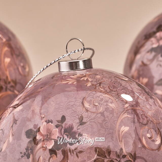 Набор елочных шаров Ноэльмо 8 см, 3 шт Koopman