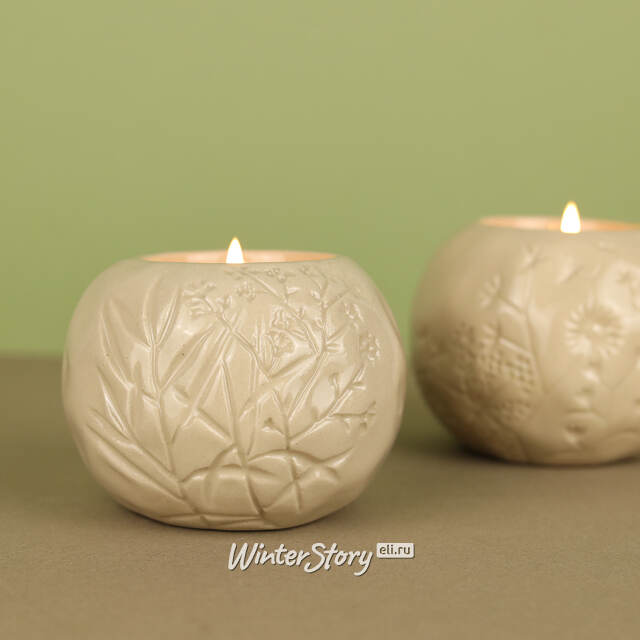 Керамический подсвечник Provence Meadow 7 см Koopman (Купман)