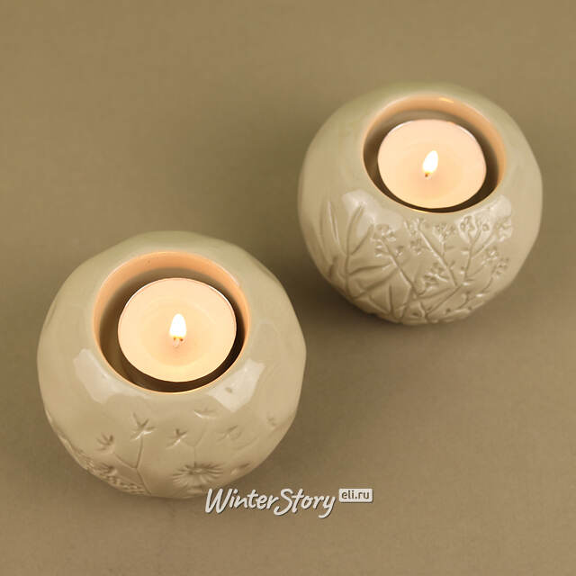 Керамический подсвечник Tuscany Meadow 7 см Koopman (Купман)