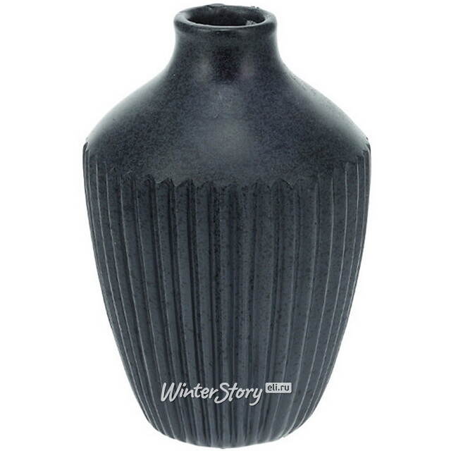 Ваза для цветов Longiano 16 см черная Koopman