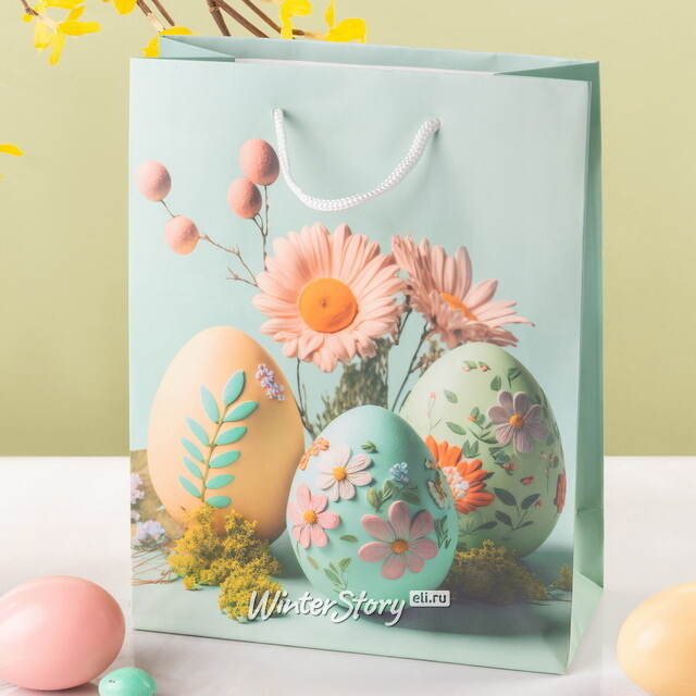 Подарочный пакет Пасхальные яйца 23*17 см Koopman (Купман)