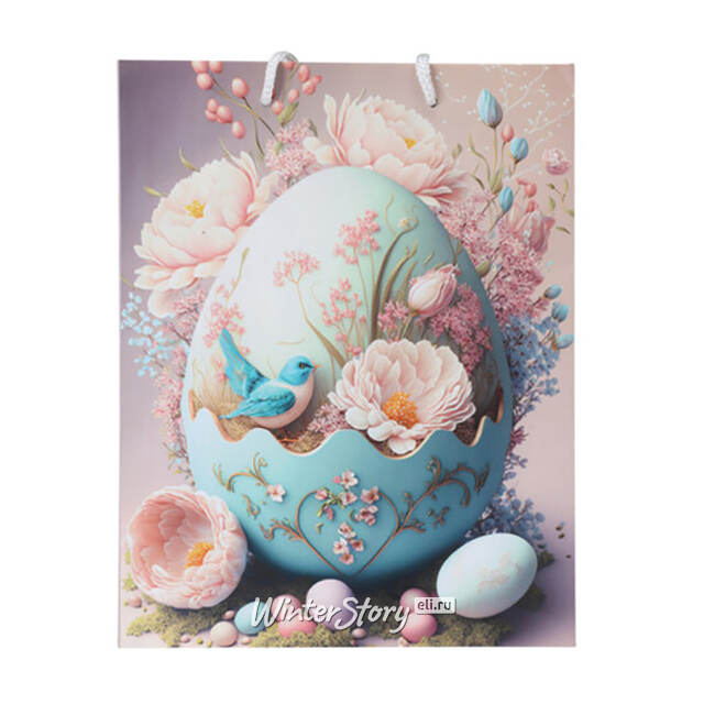 Подарочный пакет Easter Bird 34 см Koopman