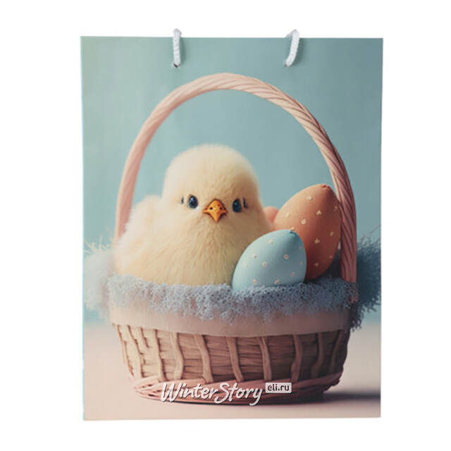 Подарочный пакет Пасхальный Цыпленок 16 см Koopman