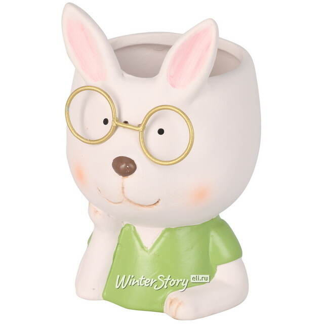 Подставка для пасхального яйца Зайка Лютик 12*8 см Koopman