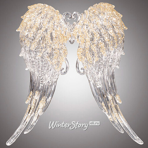 Елочная игрушка Ангельские крылья 14 см, подвеска Holiday Classics