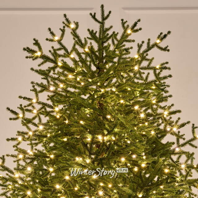 Искусственная елка с лампочками Арко Elite 3 м, 2700 теплых белых LED ламп, ЛИТАЯ 100% Max Christmas