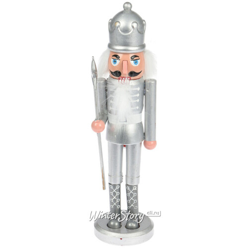 Декоративная фигурка Щелкунчик - His Silver Majesty 28 см Koopman