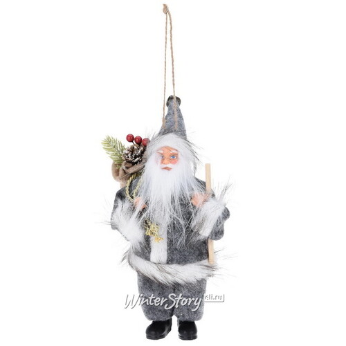 Новогоднее украшение Санта Клаус - Добрый Волшебник 20 см, подвеска Koopman