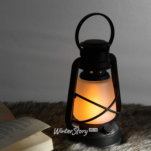 Светодиодный фонарь с имитацией пламени Odrey Riberta 22*14 см, на батарейках Koopman